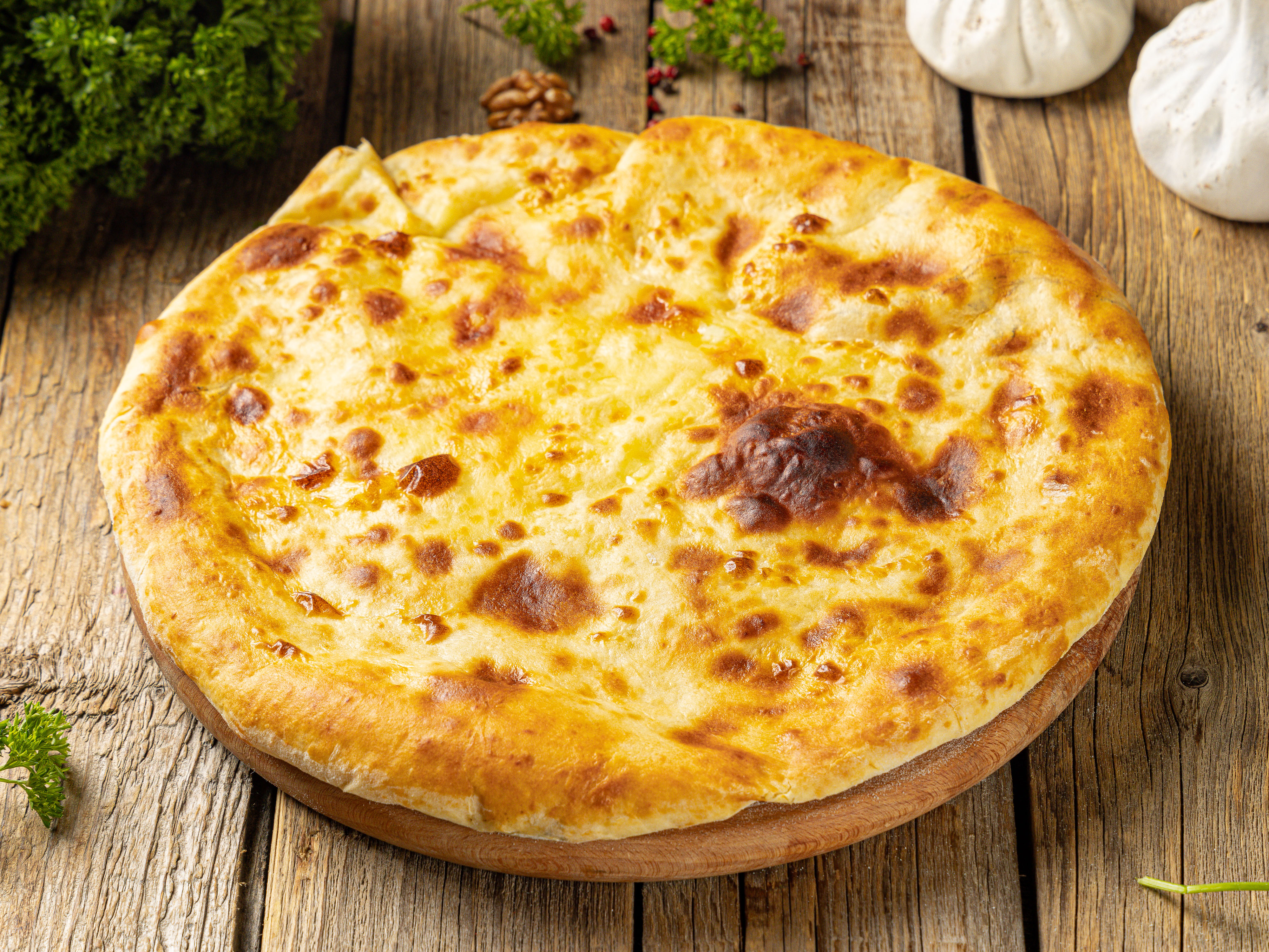 Imeruli Khachapuri Recipe Georgian Cheese Bread